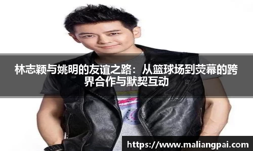 林志颖与姚明的友谊之路：从篮球场到荧幕的跨界合作与默契互动